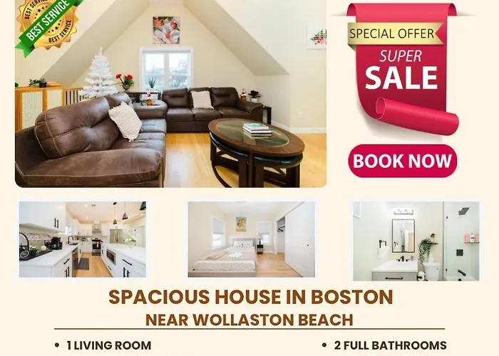 60-3 3Br Boston - Sleek Apartment Near Franklin Park