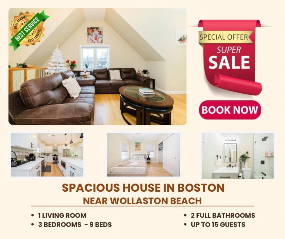 Apartamento 60-3 3Br Boston - Sleek Apartment Near Franklin Park